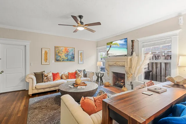 a view of swimming pool with chairs