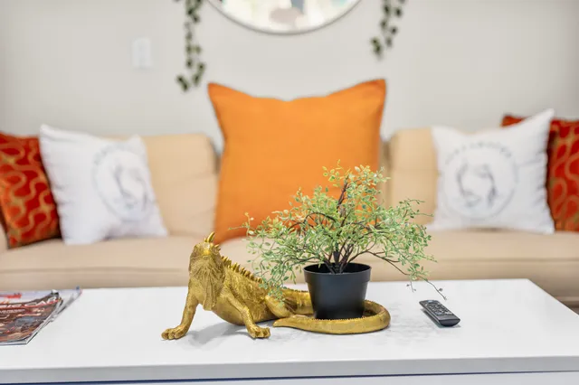 a view of a living room