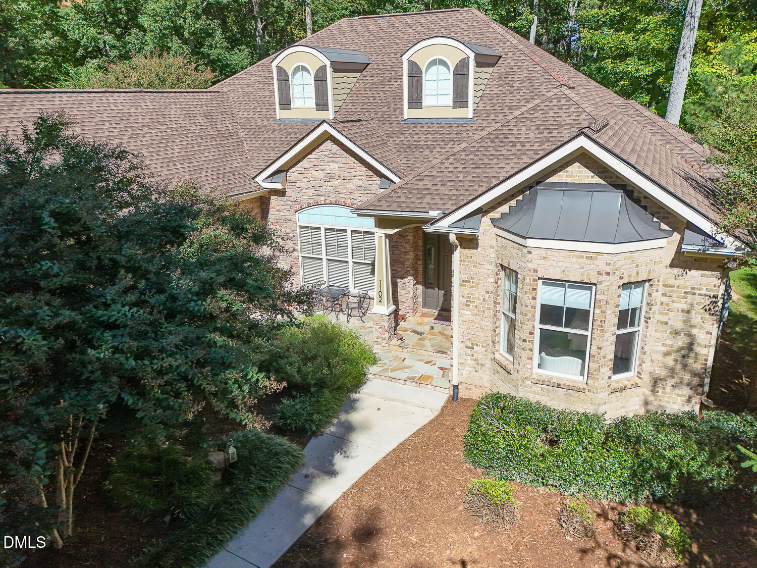 1102 Stanridge Drive Raleigh, NC 27613 - Photo 49 of 52 a aerial view of a house next to a yard