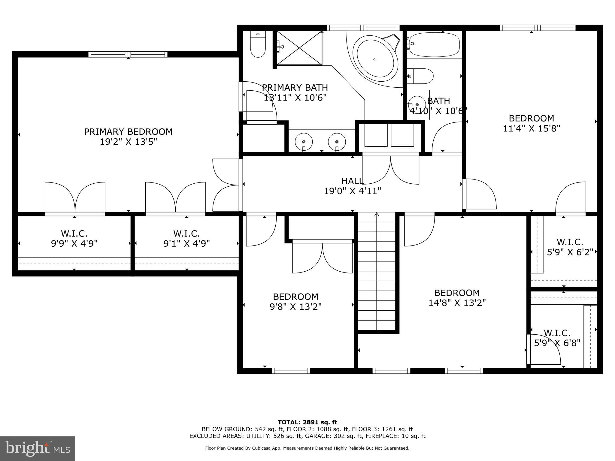 8385 Sinclair Mill Road Manassas, VA 20112 - Photo 55 of 56 Floor Plan - Upper Level