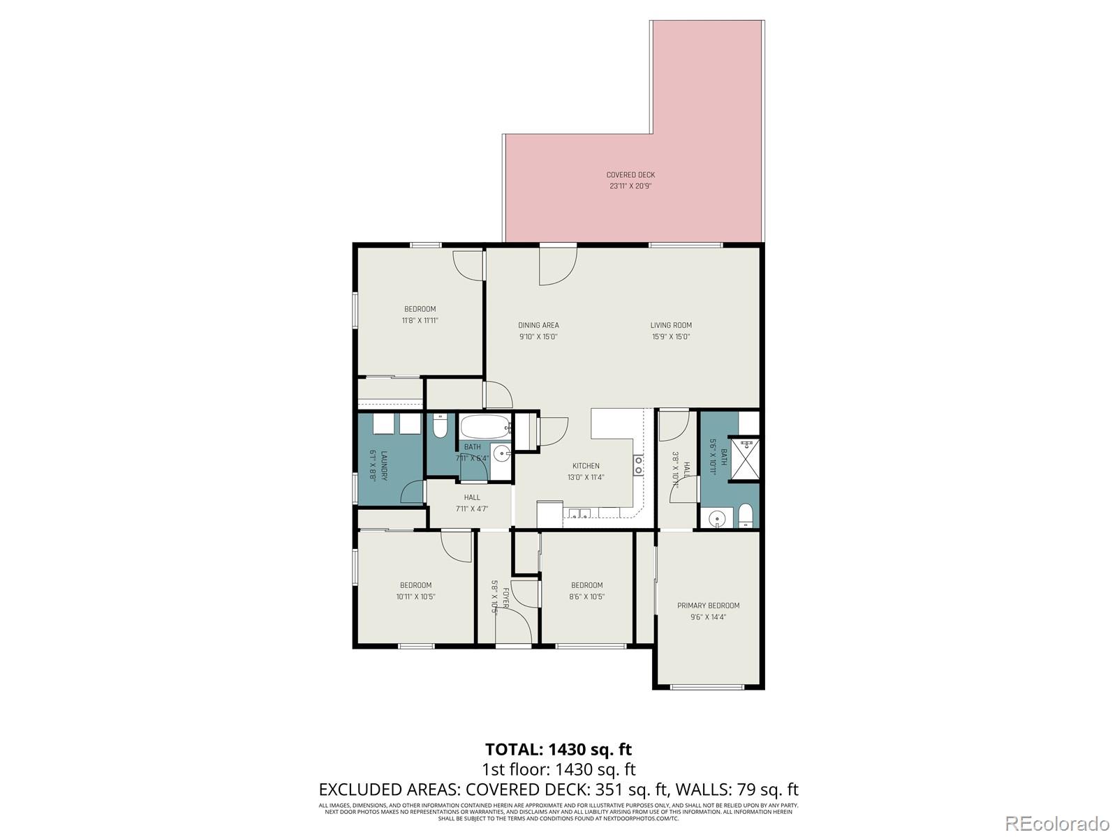 1701 Ironton Street Aurora, CO 80010 - Photo 22 of 23 a picture of a floor plan