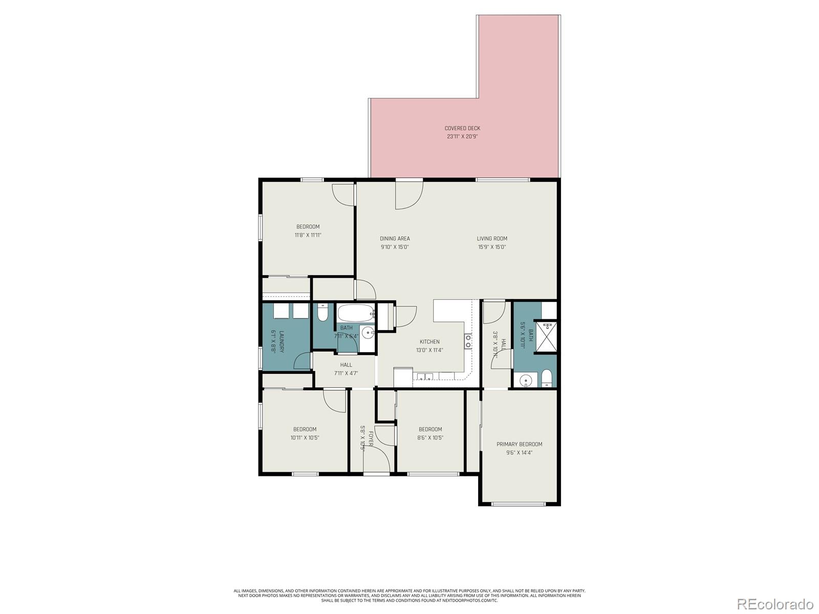1701 Ironton Street Aurora, CO 80010 - Photo 23 of 23 a picture of a floor plan