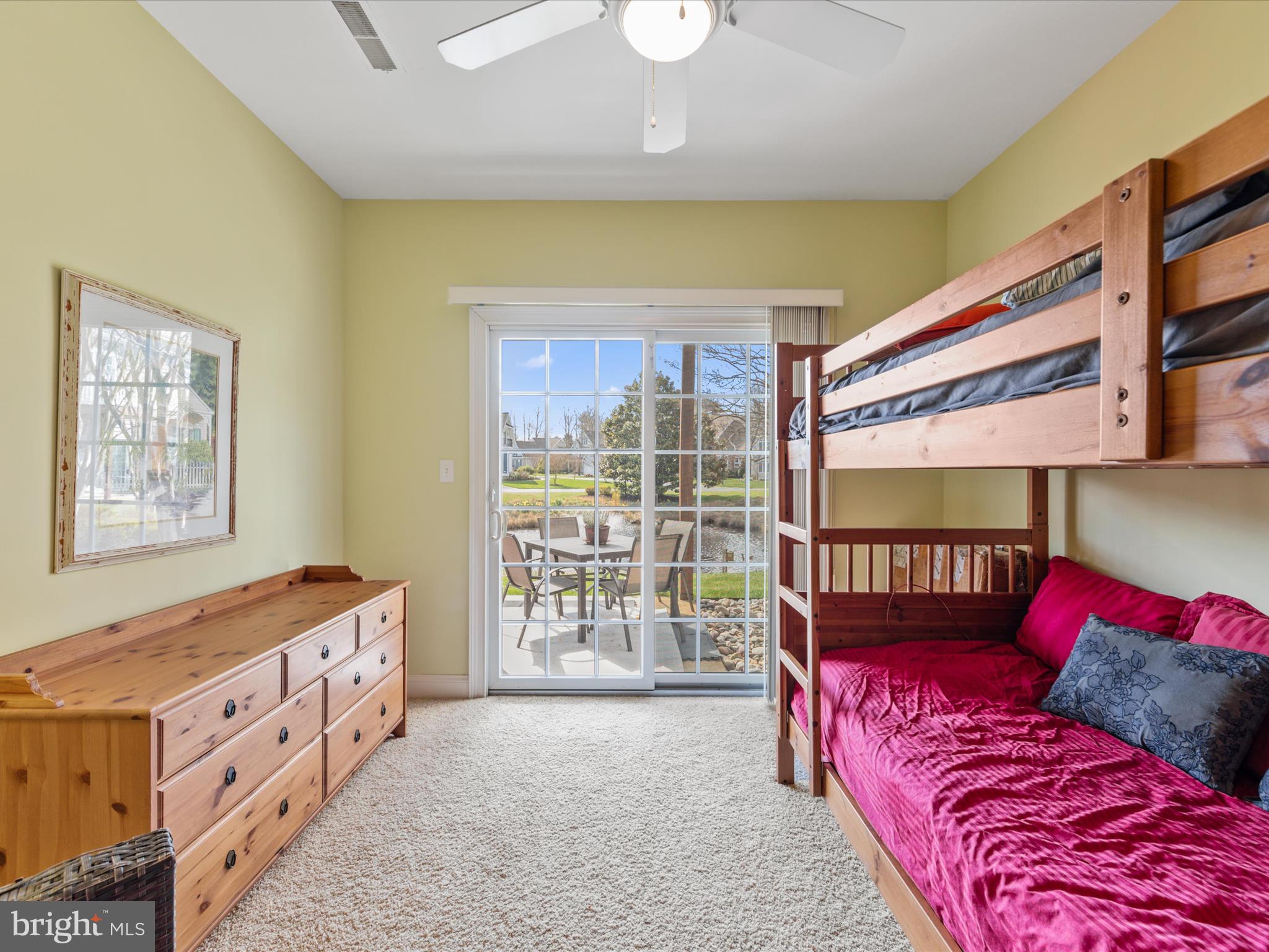 16 Wills Way, Unit 48 Rehoboth Beach, DE 19971 - Photo 18 of 49 Entry Level Bedroom overlooking pond