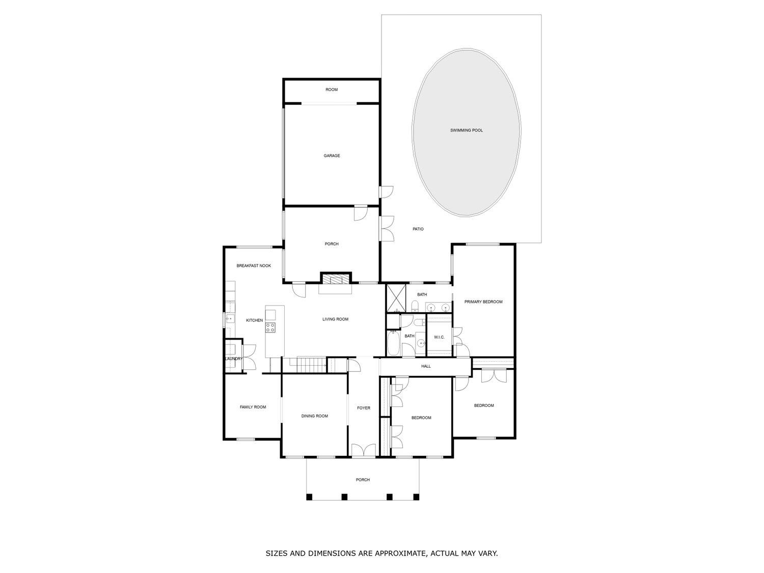 7570 Apple Valley Road Germantown, TN 38138 - Photo 29 of 30 Floor plan