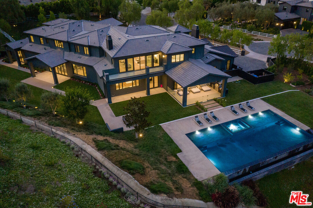 25211 Jim Bridger Road Hidden Hills, CA 91302 - Photo 4 of 42 an aerial view of residential houses with outdoor space and street view