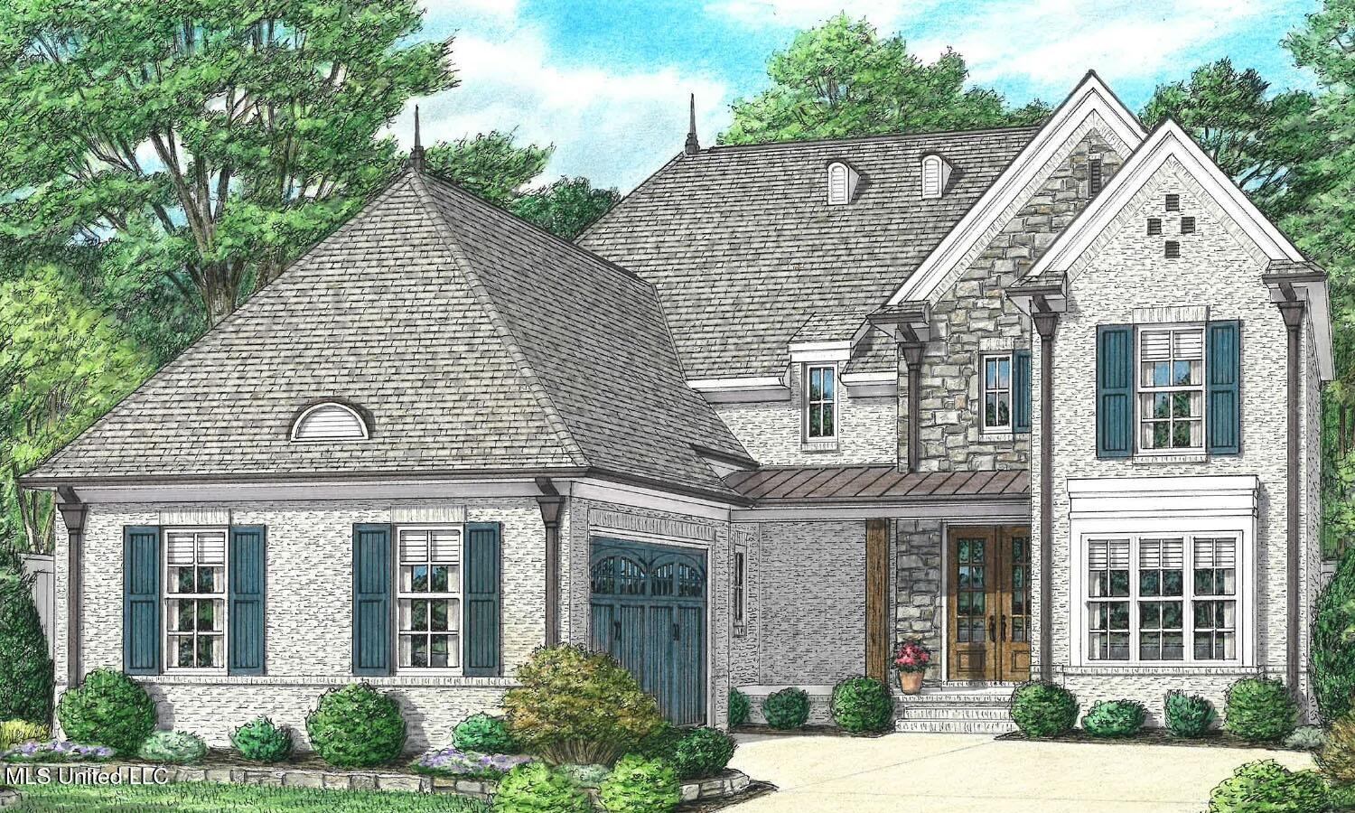 8046 Old Addison Drive Olive Branch, MS 38654 - Photo 1 of 3 Merrit Plan