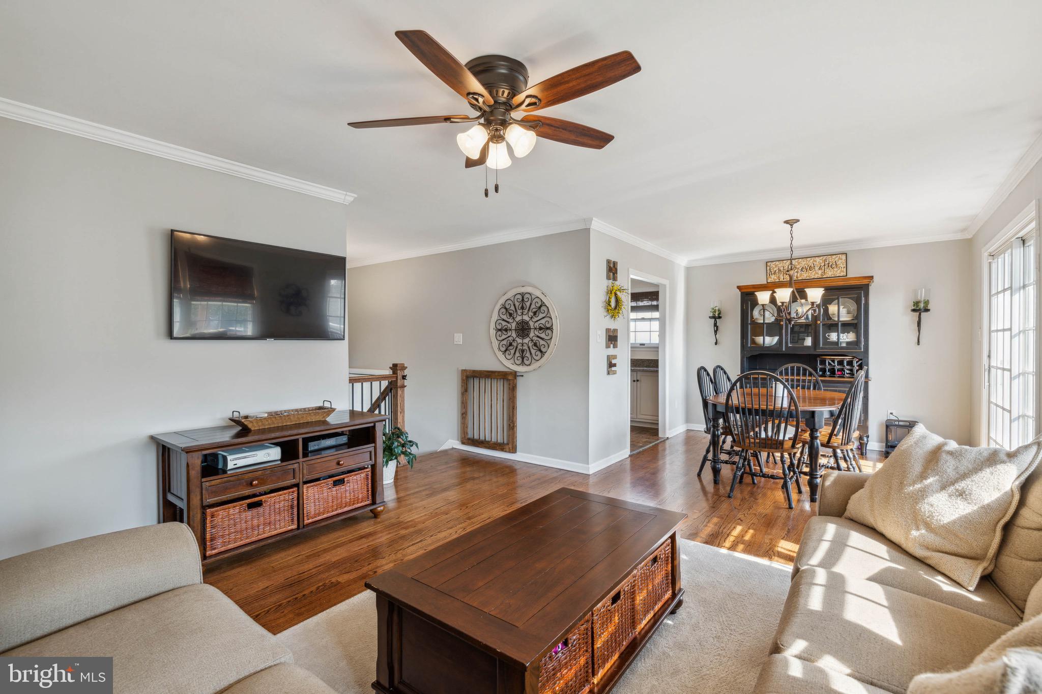 406 Bryanstone Road Owings Mills, MD 21117 - Photo 10 of 36 Living Room & Dining Room Combo