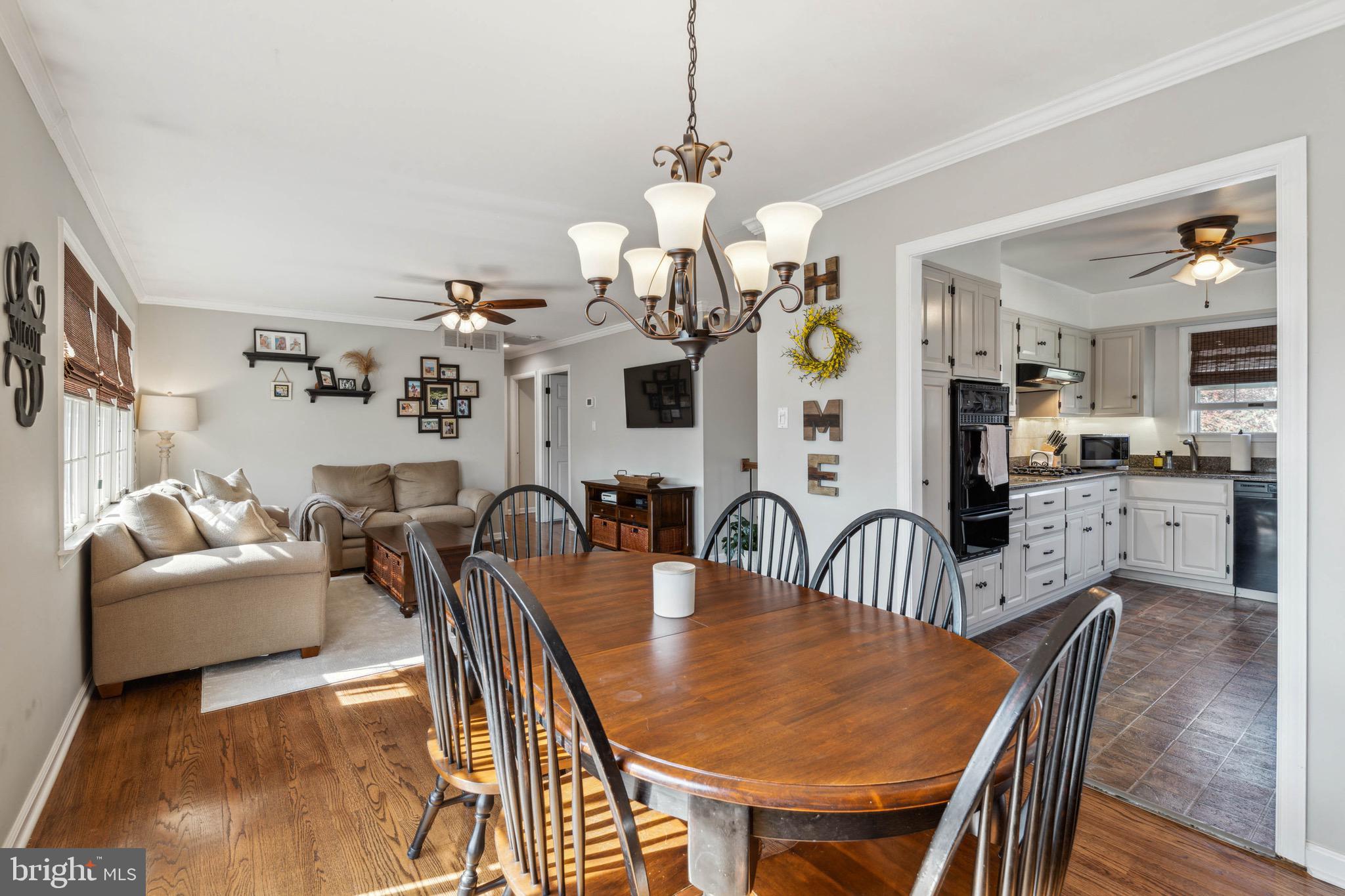 406 Bryanstone Road Owings Mills, MD 21117 - Photo 3 of 36 Living Room & Dining Room Combo