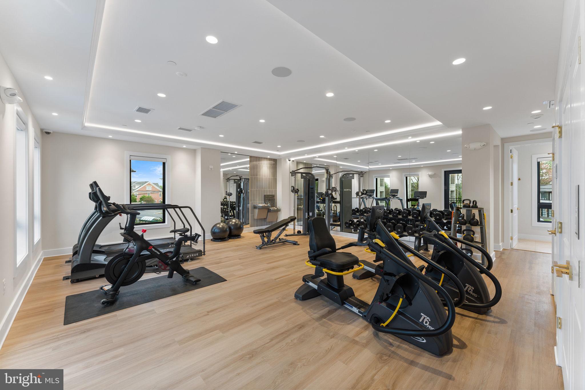 1622 Chain Bridge Road McLean, VA 22101 - Photo 48 of 72 a view of a room with gym equipment