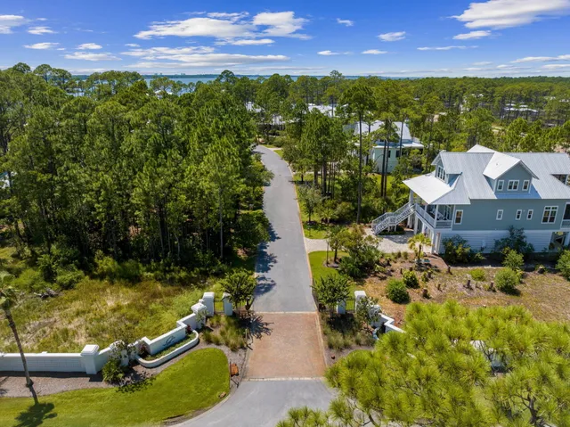 a view of a lake and mountain view
