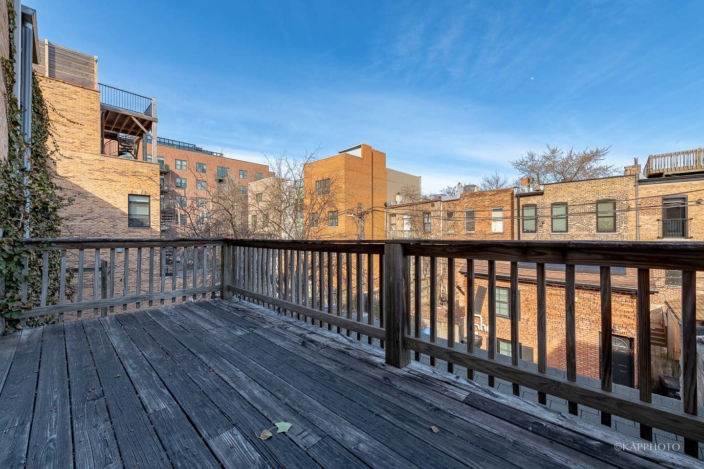 15 North Ada Street Chicago, IL 60607 - Photo 26 of 41 a view of city from a balcony