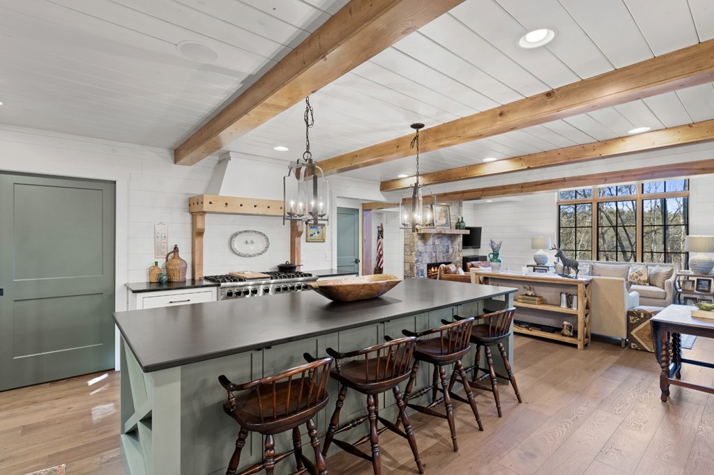 106 Little Rock Creek Road Cherry Log, GA 30522 - Photo 15 of 95 a kitchen with a table and chairs in it