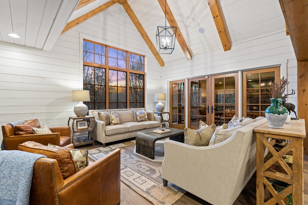 106 Little Rock Creek Road Cherry Log, GA 30522 - Photo 18 of 95 a living room with furniture and a large window