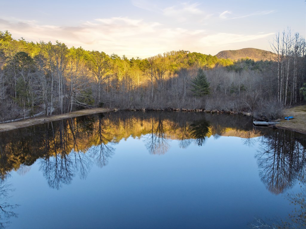 106 Little Rock Creek Road Cherry Log, GA 30522 - Photo 46 of 95 a view of a lake with a mountain view