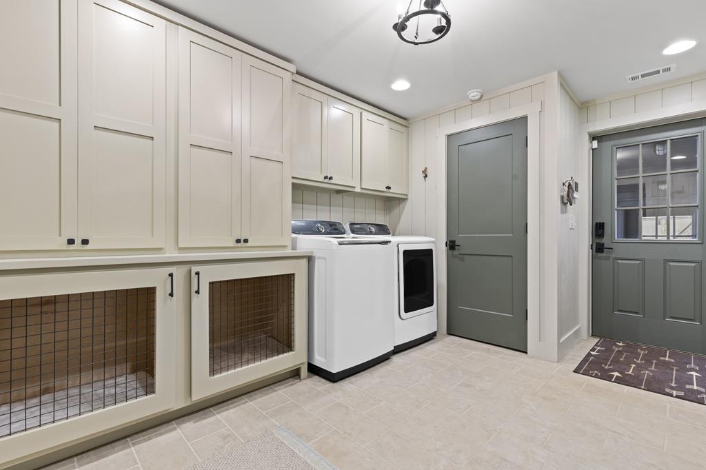 106 Little Rock Creek Road Cherry Log, GA 30522 - Photo 85 of 95 a kitchen with stainless steel appliances granite countertop a stove a refrigerator and a white cabinets