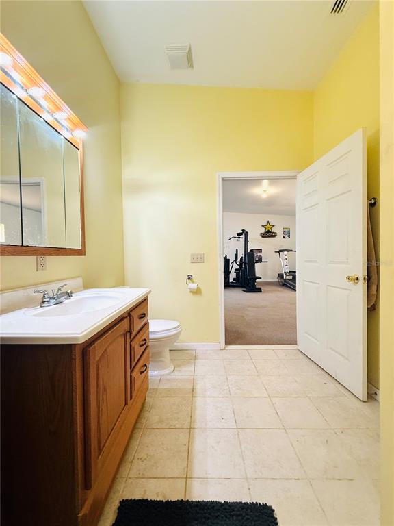 7223 South W 55 Street Bushnell, FL 33513 - Photo 69 of 70 a bathroom with a sink and a mirror