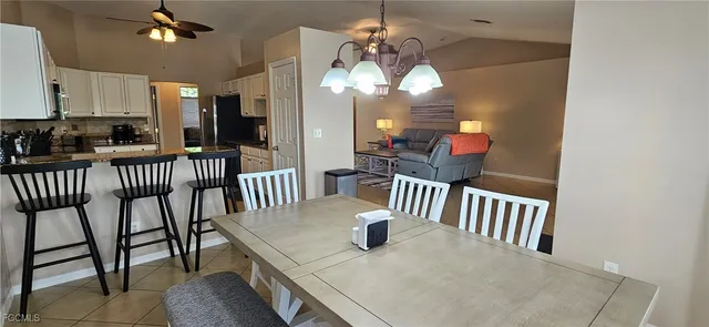 a workspace with furniture and window