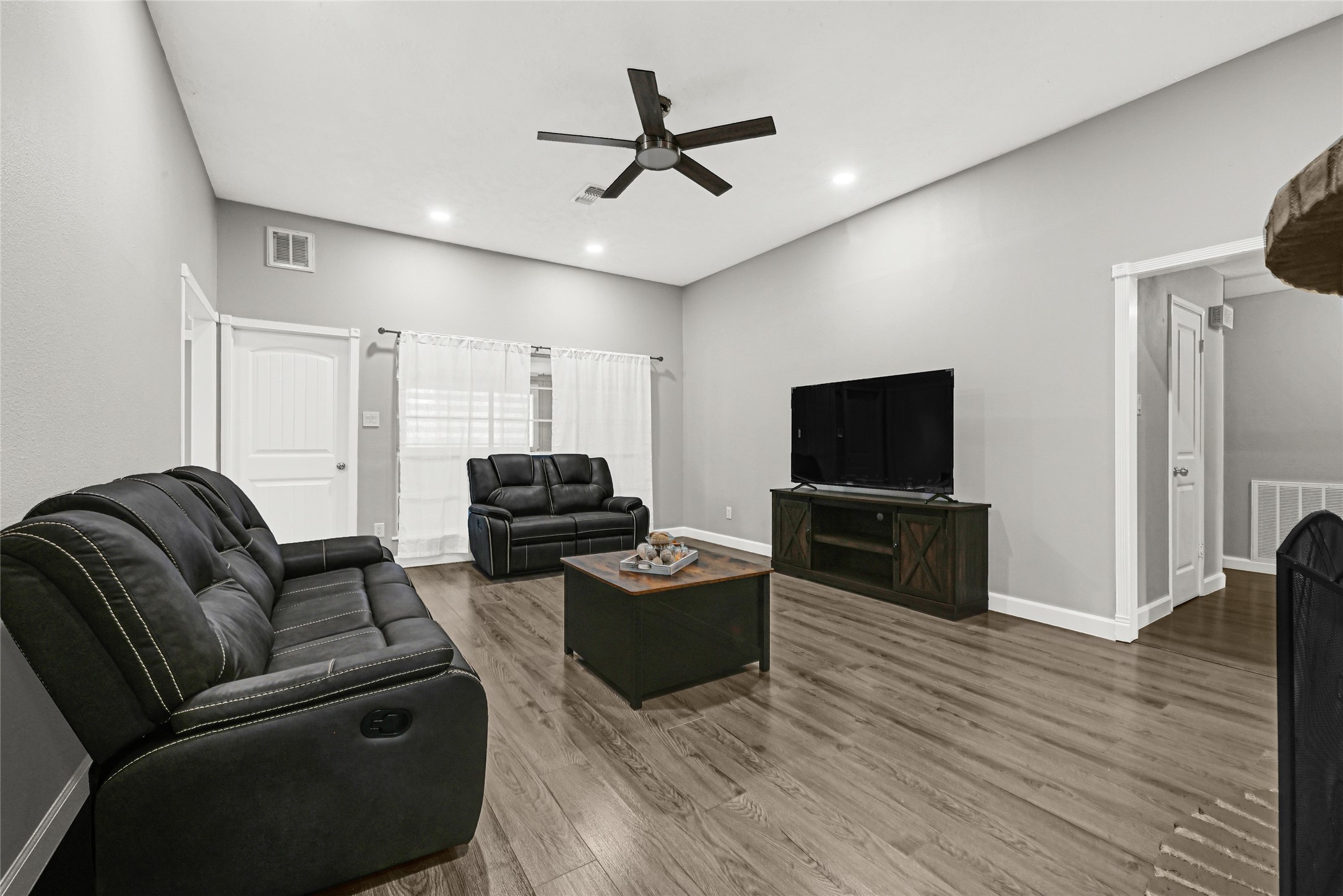 2407 Rambling Brook Drive Spring, TX 77373 - Photo 13 of 49 Open-concept elegance. Spacious living area perfect for family gatherings.