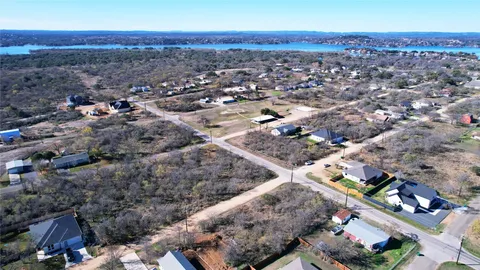 a view of city and mountain