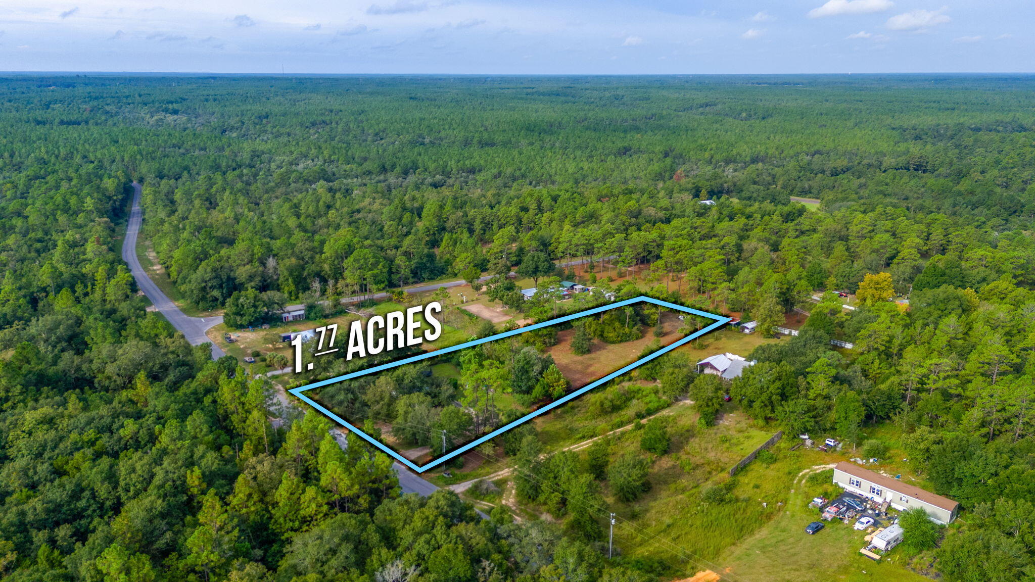 2877 King Lake Road DeFuniak Springs, FL 32433 - Photo 3 of 25 2-web-or-mls-2877 Kings Lake Rd Aerial-2