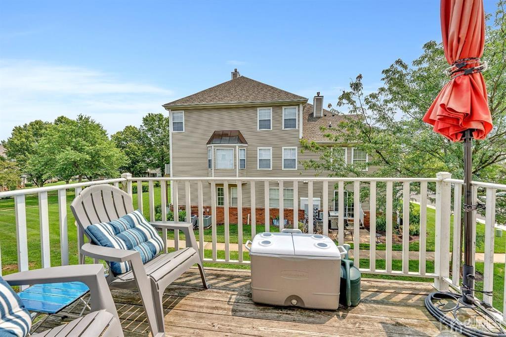 2510 Ridgeview Court Sayreville, NJ 08859 - Photo 21 of 28 a view of a deck with chair and wooden floor
