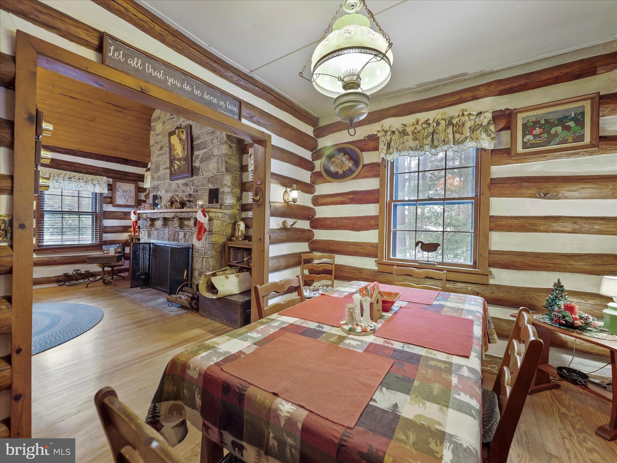 10086 Golf Course Road Fayetteville, PA 17222 - Photo 15 of 33 a room with furniture and a chandelier