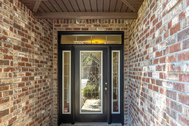 a view of a fireplace