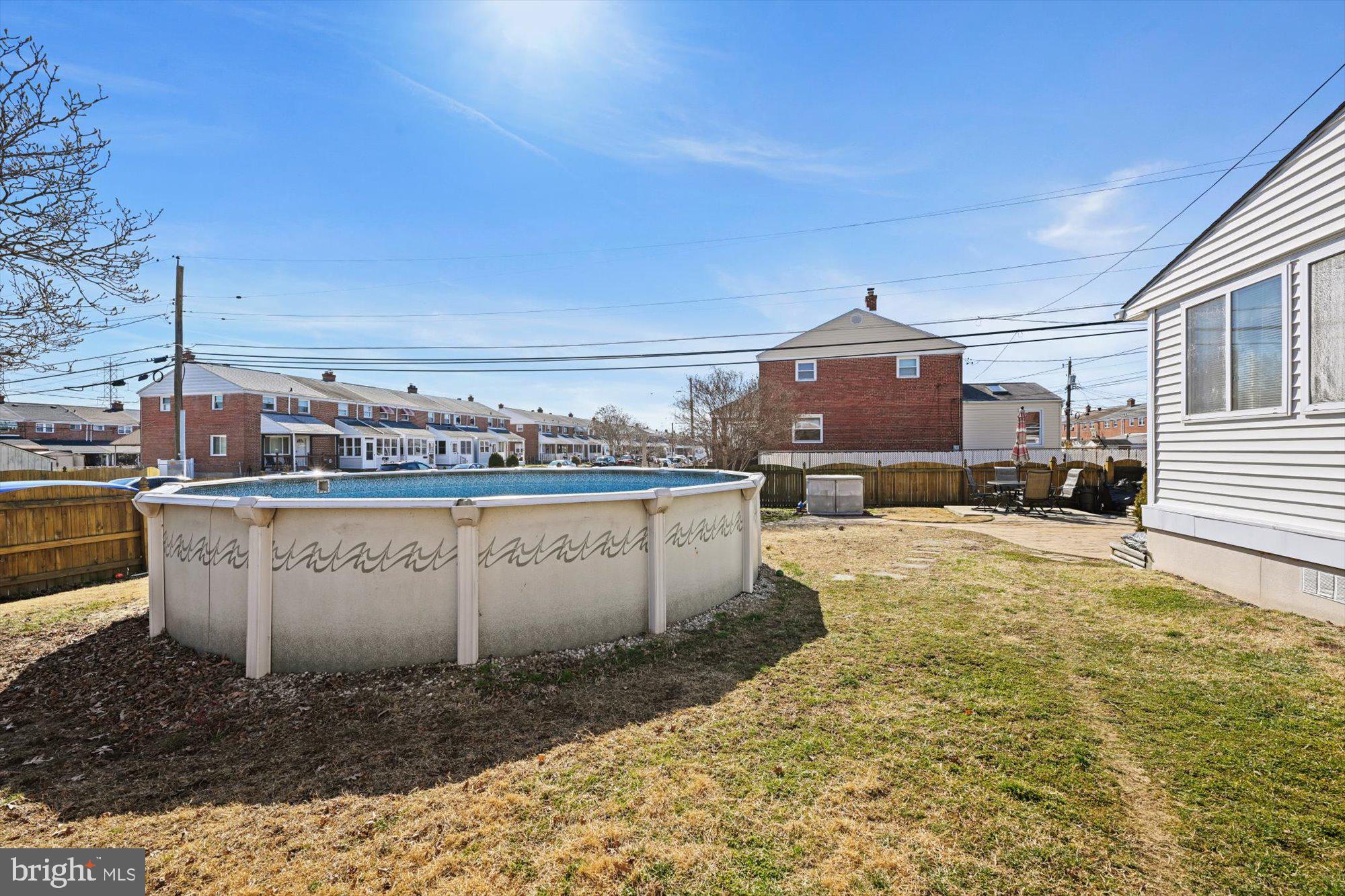 2759 Moorgate Road Baltimore, MD 21222 - Photo 30 of 30 Back Yard / Above Ground Pool