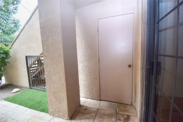 a view of a car garage