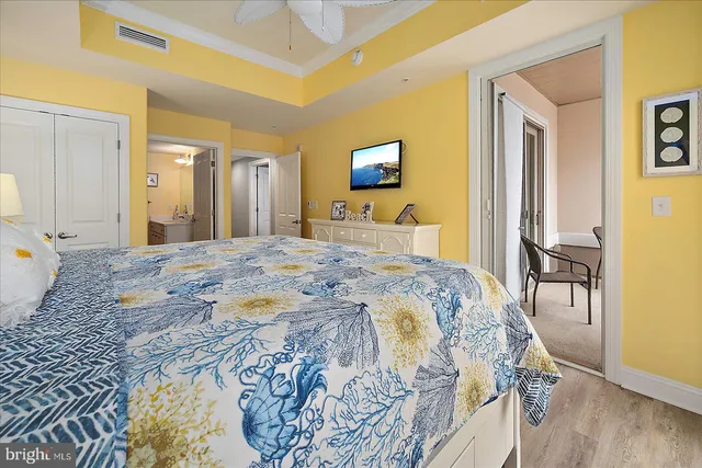 a view of a city with tall buildings