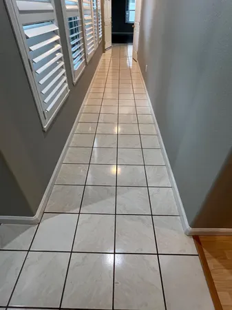 a view of front door