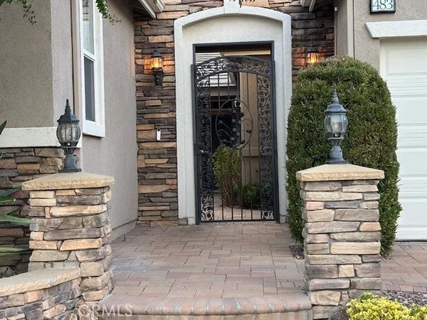a view of outdoor space and deck
