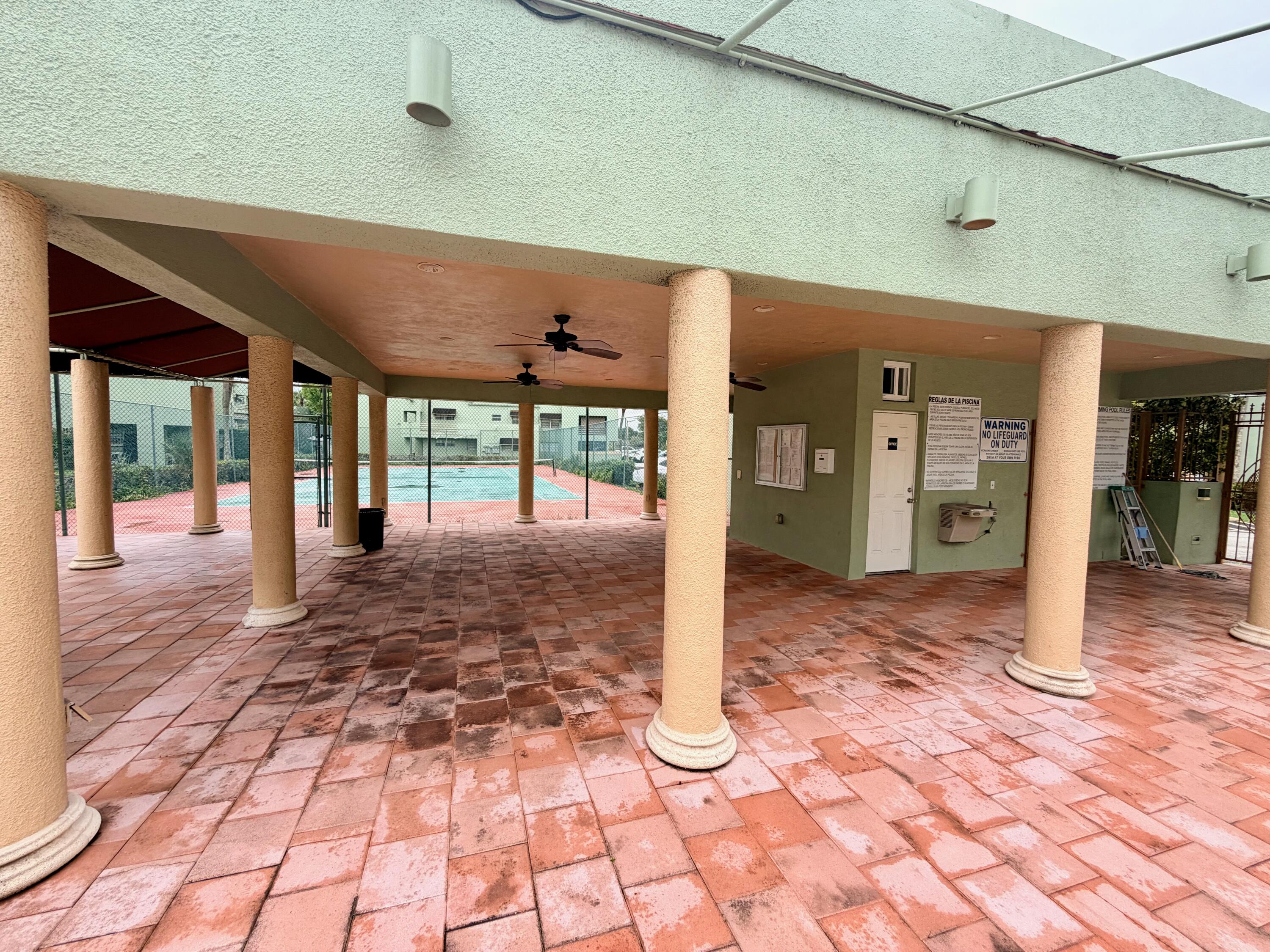 11071 Northwest 7th Street, Unit 104 Miami, FL 33172 - Photo 28 of 30 a view of a porch