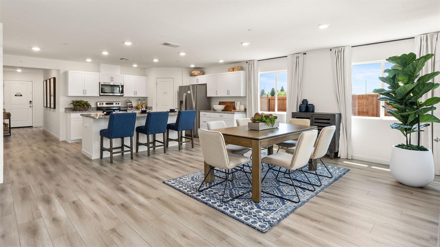 2224 Roesler Drive Yuba City, CA 95993 - Photo 4 of 9 a view of a dining room with furniture