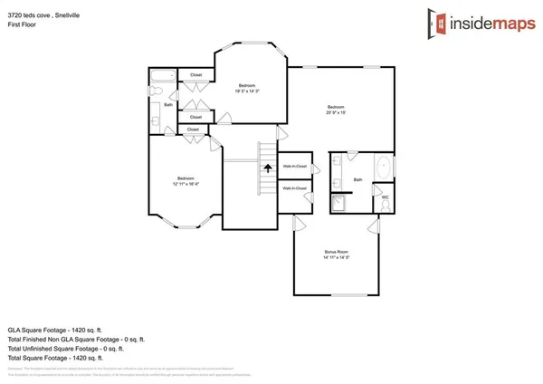 $2,400 | 3720 Ted's Cove, Snellville, GA 30039