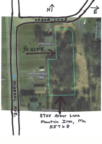 $25,500 | 87-xx Arbor Lane, Mountain Iron, MN 55768