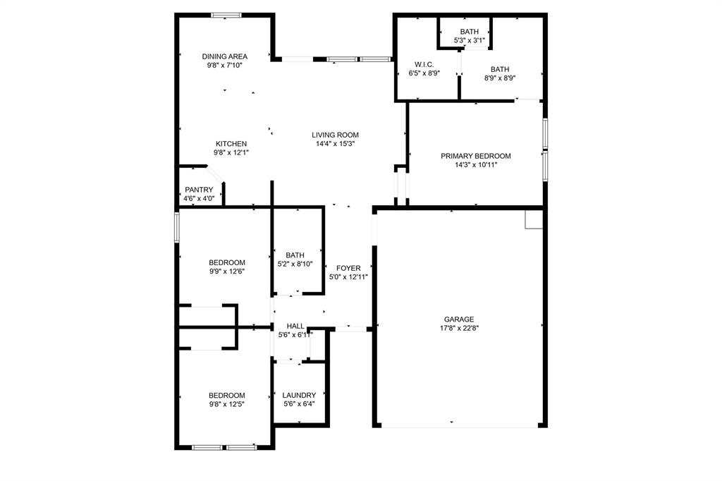 405 Regiment Road Sherman, TX 75090 - Photo 22 of 22 a picture of a floor plan