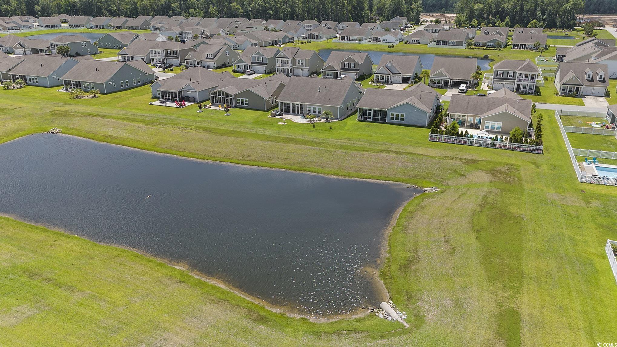 860 Brant Street Myrtle Beach, SC 29579 - Photo 36 of 40 Aerial view of residential area featuring a nearby