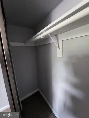 a small space with a door