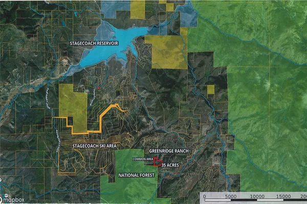 an aerial view of residential house with outdoor space