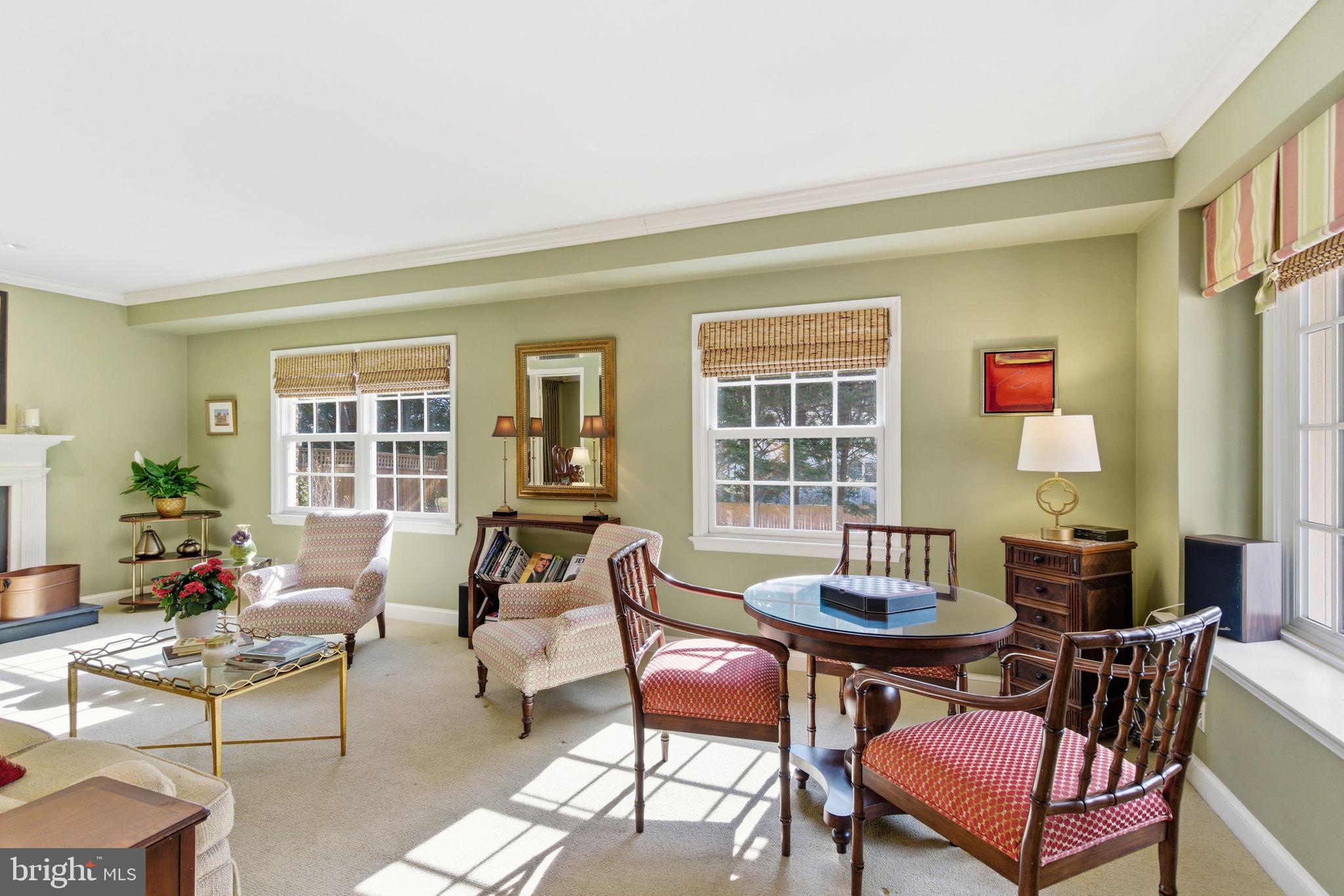 5310 Elliott Road Bethesda, MD 20816 - Photo 29 of 89 a living room with furniture and a window