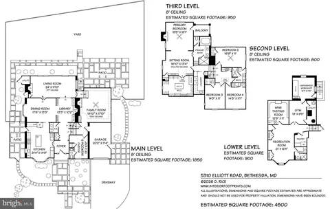 $2,325,000 | 5310 Elliott Road, Bethesda, MD 20816