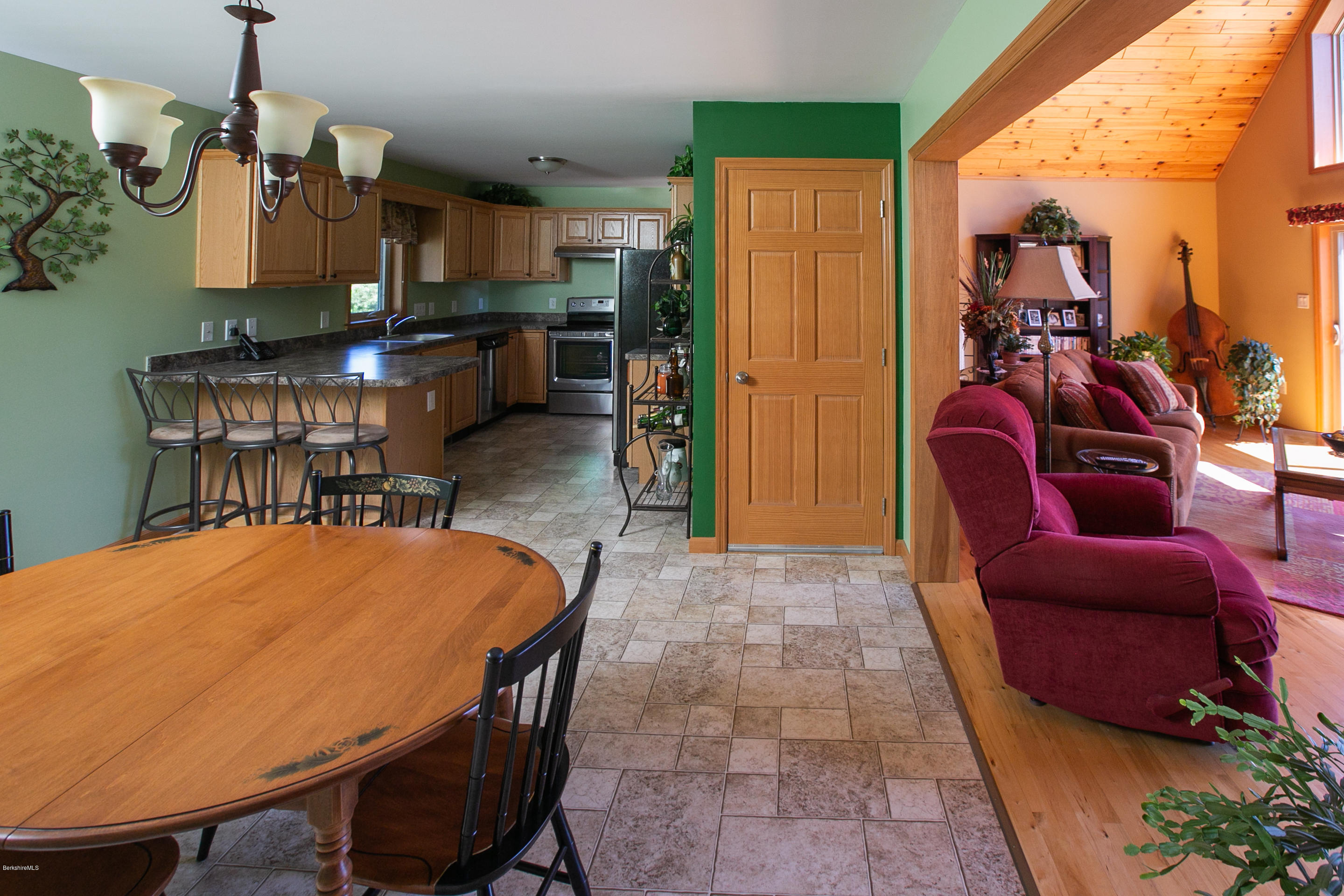 595 Lanesboro Road Cheshire, MA 01225 - Photo 8 of 32 a view of kitchen and dining area with furniture