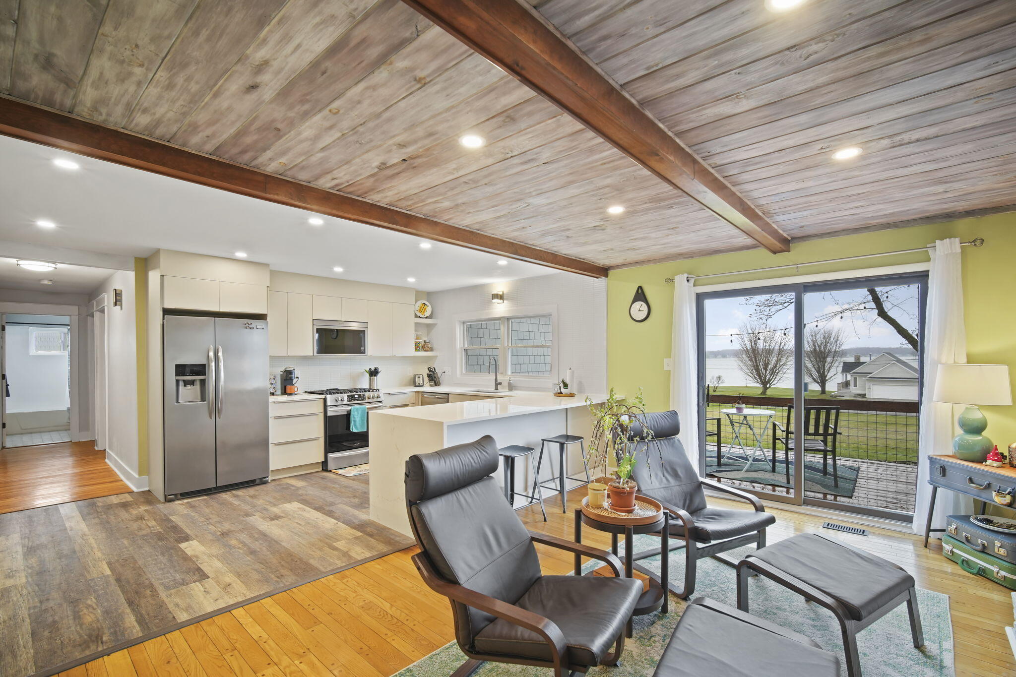 6376 Kelley Road Brooklyn, MI 49230 - Photo 19 of 67 Open Kitchen and Family Room