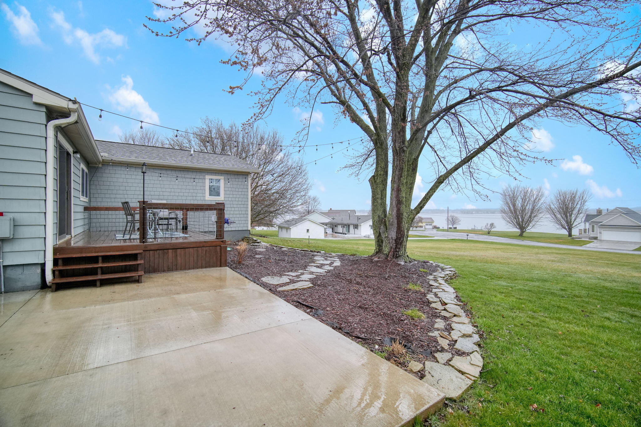 6376 Kelley Road Brooklyn, MI 49230 - Photo 56 of 67 Back Deck and yard