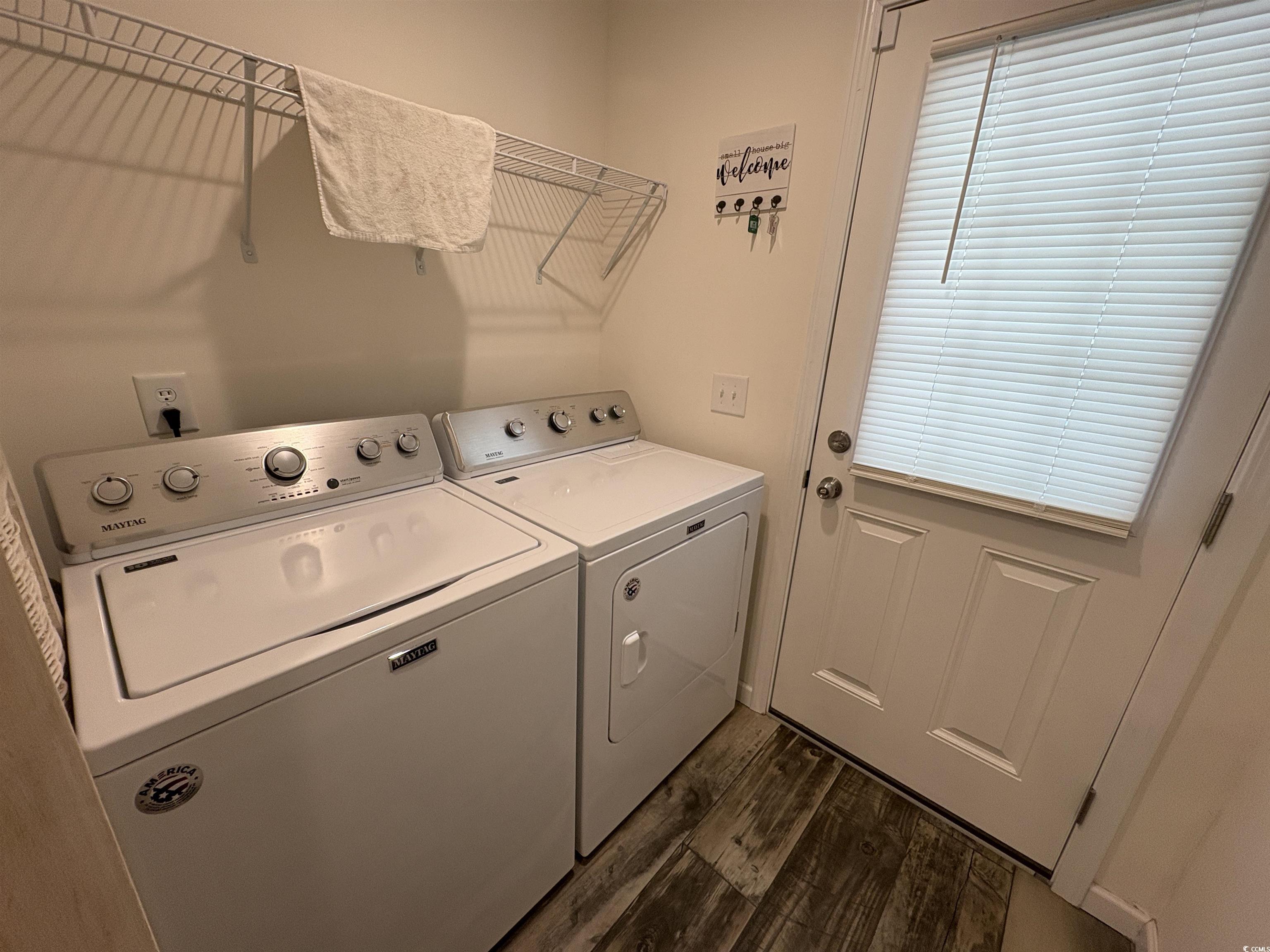 3248 Pecan Trail Murrells Inlet, SC 29576 - Photo 9 of 29 Laundry room with independent washer and dryer and