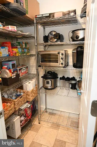 a view of storage and utility room