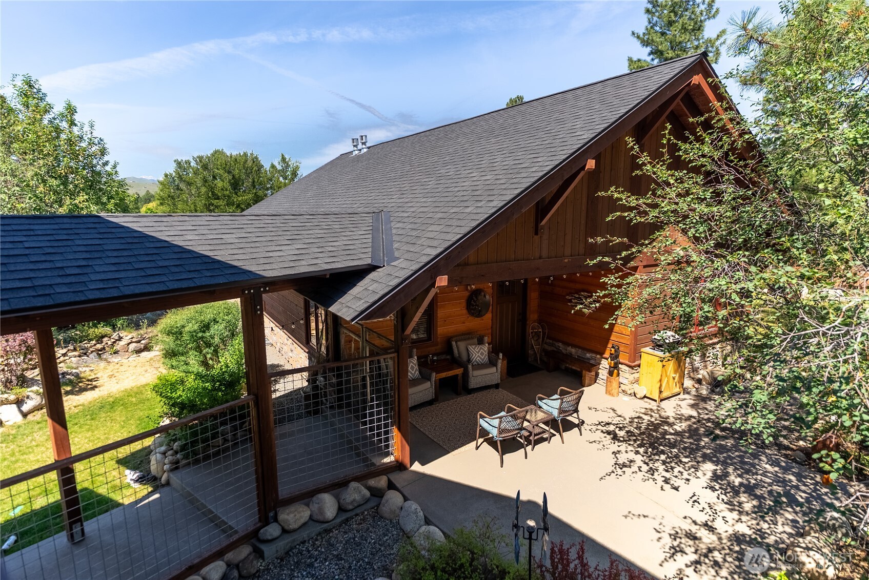 130 Sundown Road Winthrop, WA 98862 - Photo 29 of 40 a view of a wooden deck and floor