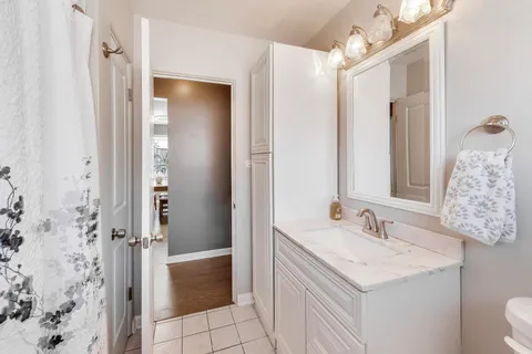 a bathroom with a sink and a toilet