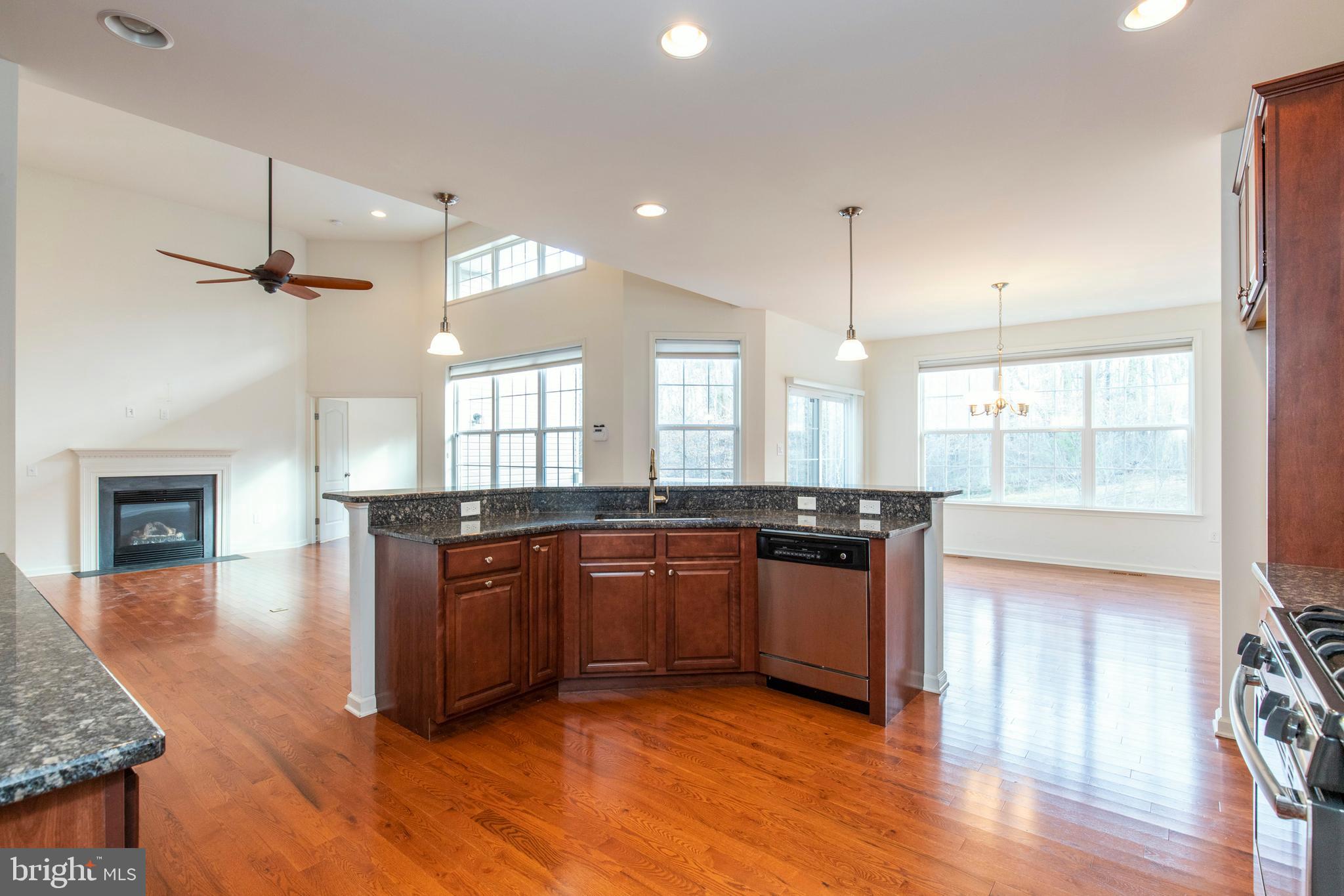 428 Welsh Hill Road Newark, DE 19702 - Photo 6 of 31 Curved Island with Raised Breakfast Bar
